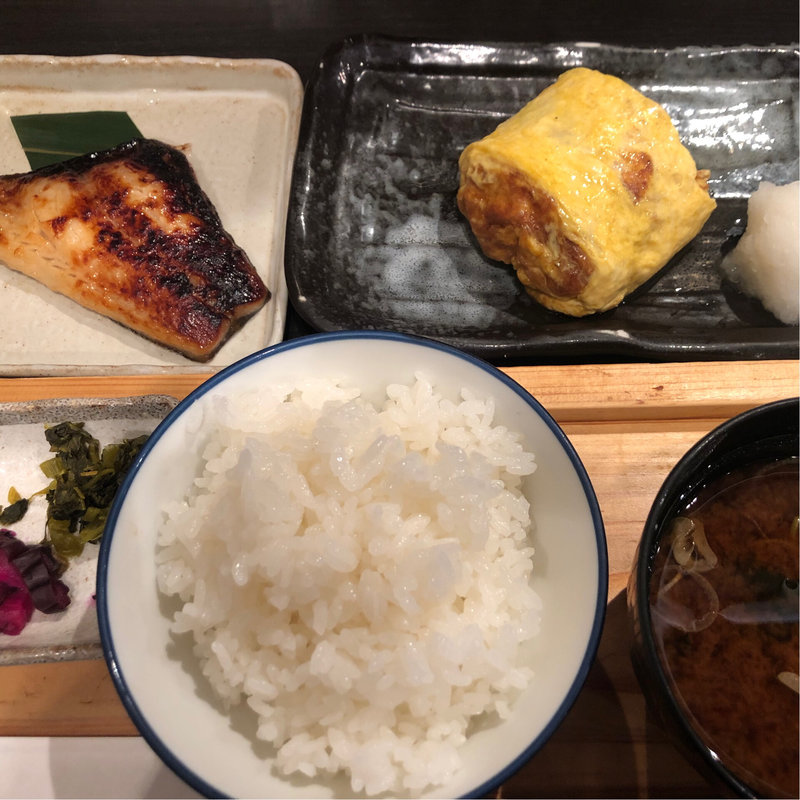 銀ダラの西京焼き(人形町 田酔 六本木ヒルズ店)