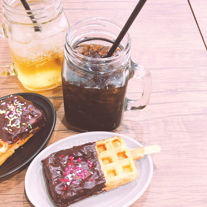ワッフル(Mr Cafe.)