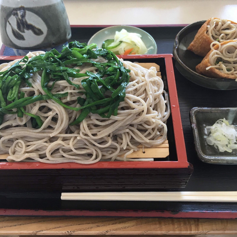ニラそば(JAはが野益子観光 いちご団地)