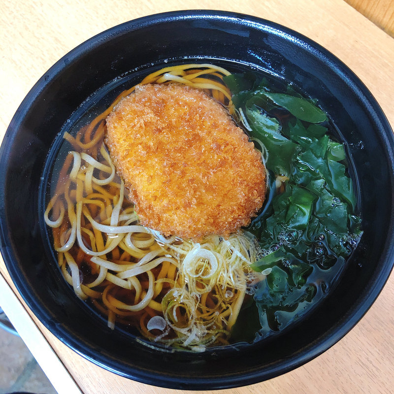 三島コロッケそば(伊豆の味そば処 )