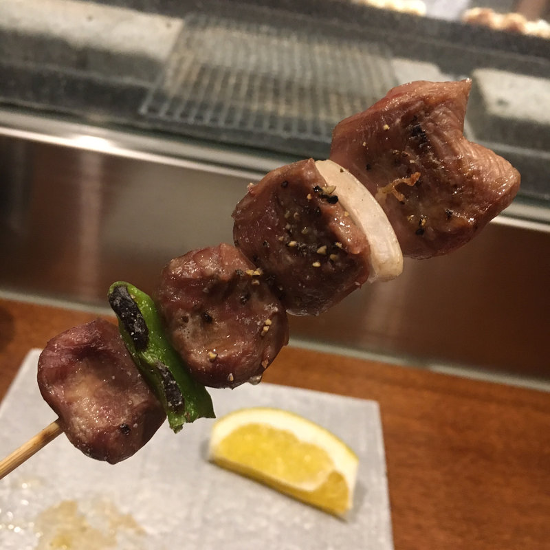 砂ずり(朝引き鶏)(やきとり稲田)