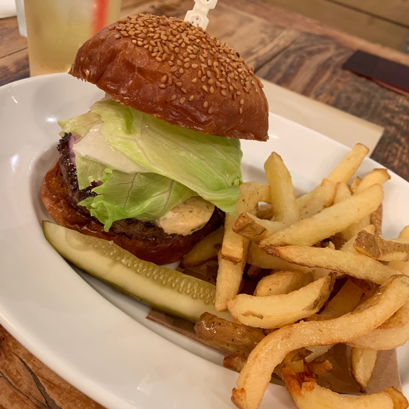 ガーリックバーガー(バビーズ ランドマークプラザ （Bubby's）)