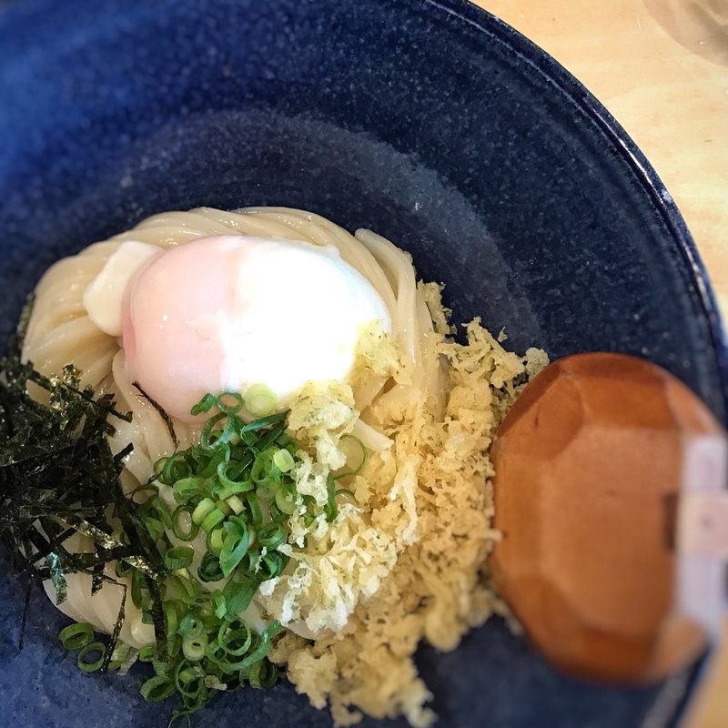 ミツル醤油うどん(茶ぶ釜)