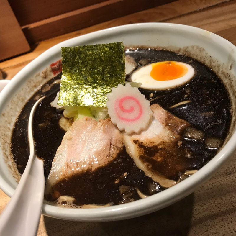 焦がし醤油麺(京都 五行 （きょうと ごぎょう）)