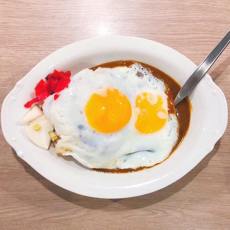 辛来飯 （蒲田サイズ、キヌア雑穀米、玉子増し）(ニューキャッスル)