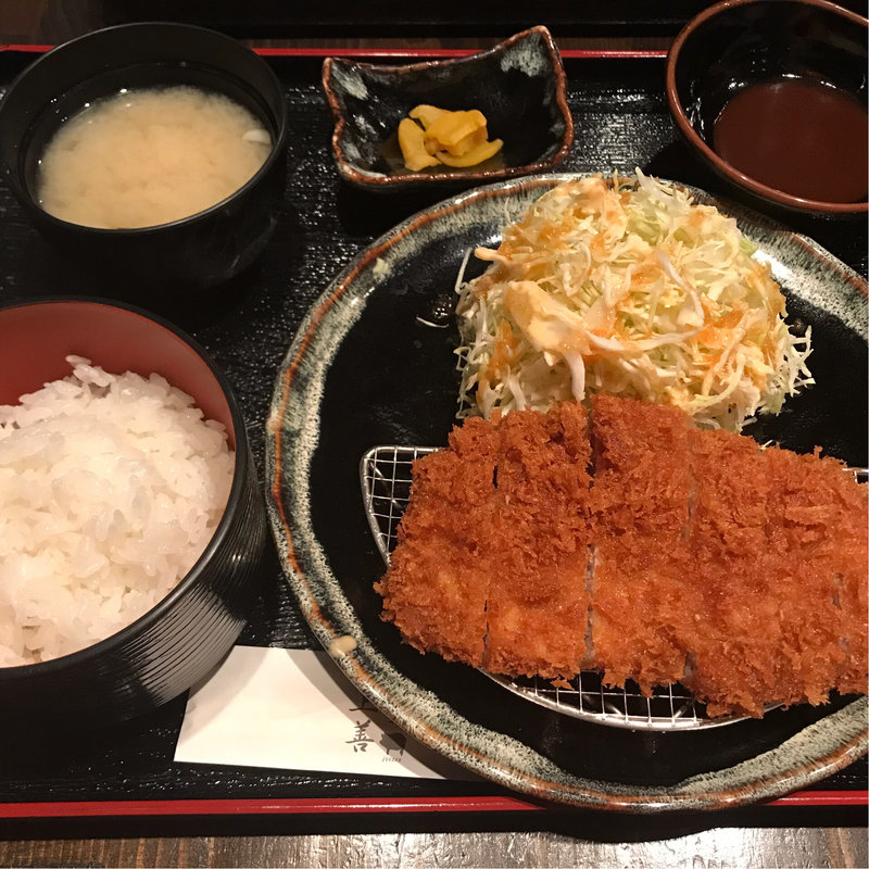 (とんかつ 上善)