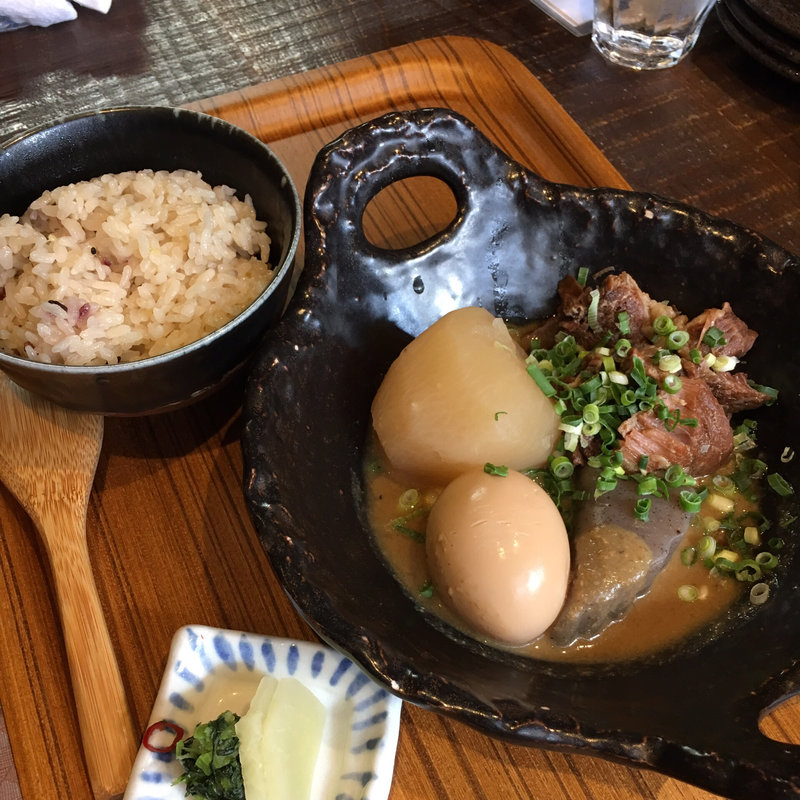 鳩太郎ポルチーニおでんランチ(筥崎鳩太郎商店)