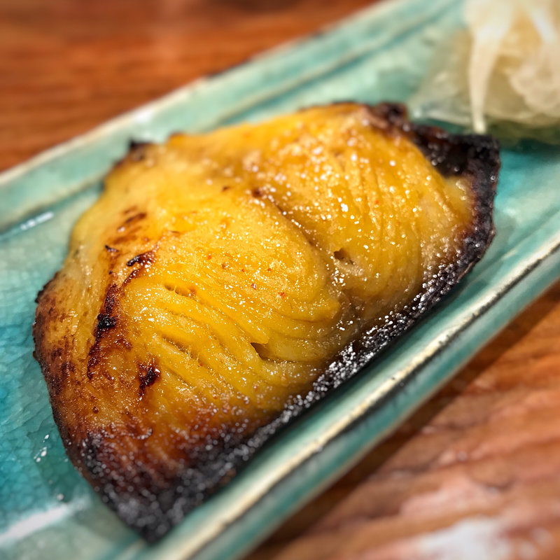 銀ダラの西京焼き(山彩海鮮 Toc-Tocとくとく 港本店)