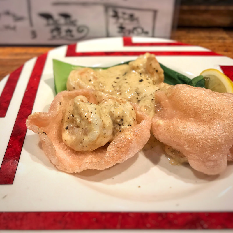 大人の海老マヨ(山彩海鮮 Toc-Tocとくとく 港本店)