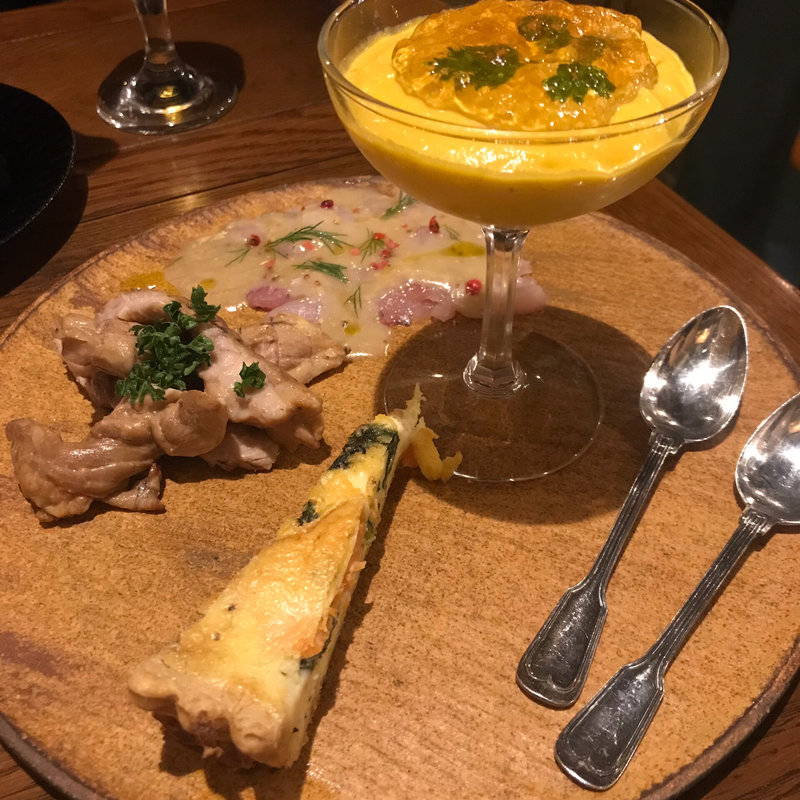 前菜の盛り合せ 4種(ビストロ エンドロール)