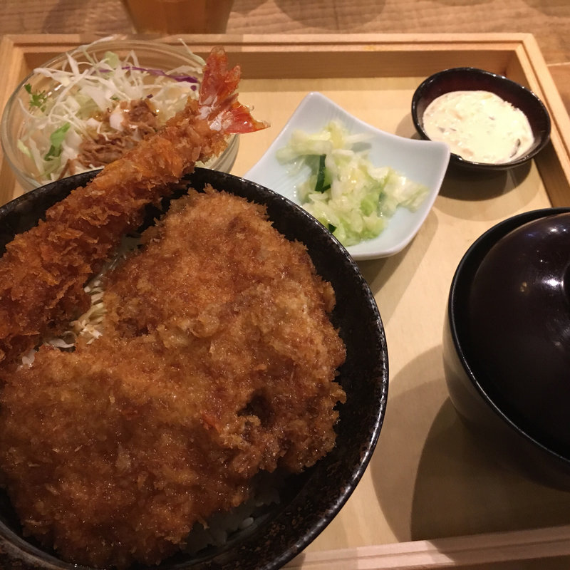 合盛り丼(新潟カツ丼 タレカツ 吉祥寺店)