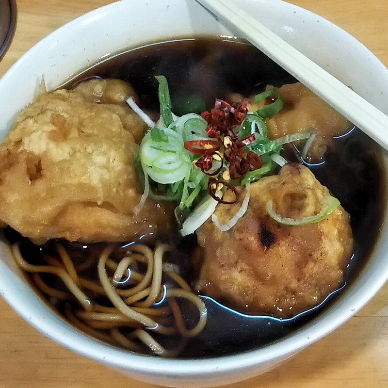 とり天・GTOそば(一◯そば)