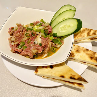 Beef Kelaguen(Oleai Beach Bar & Grill)