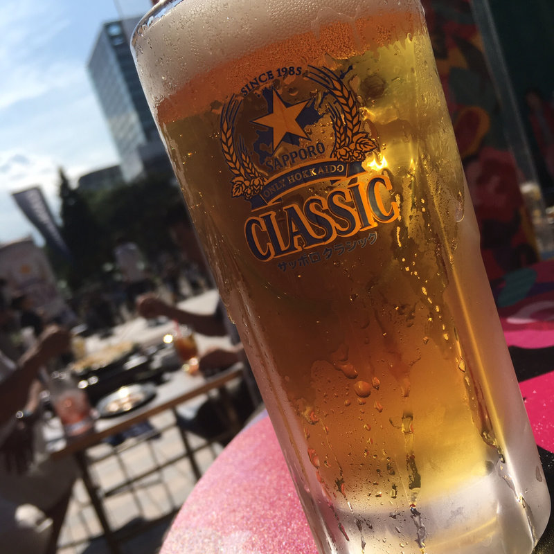 サッポロクラシック夏の爽快樽生(サッポロクラシックビアガーデン)