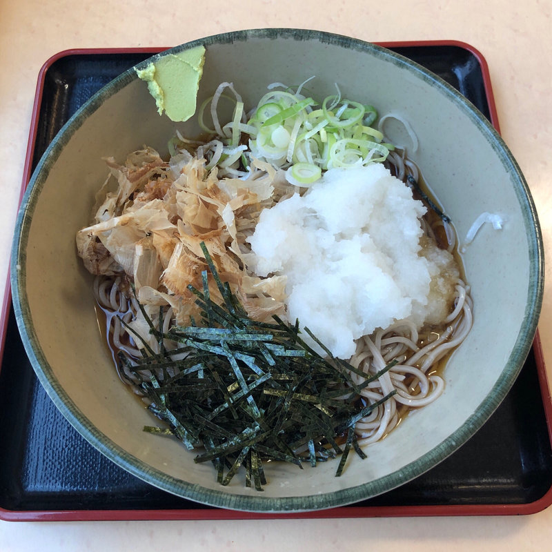 冷しおろしそば(名代 箱根そば 成城学園前店)