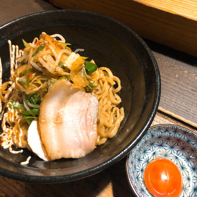 限定麺(煮干そば 藍 （ニボシソバ アイ）)