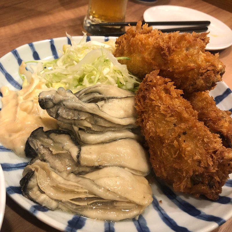 牡蠣ミックス定食(小田保 （おだやす）)