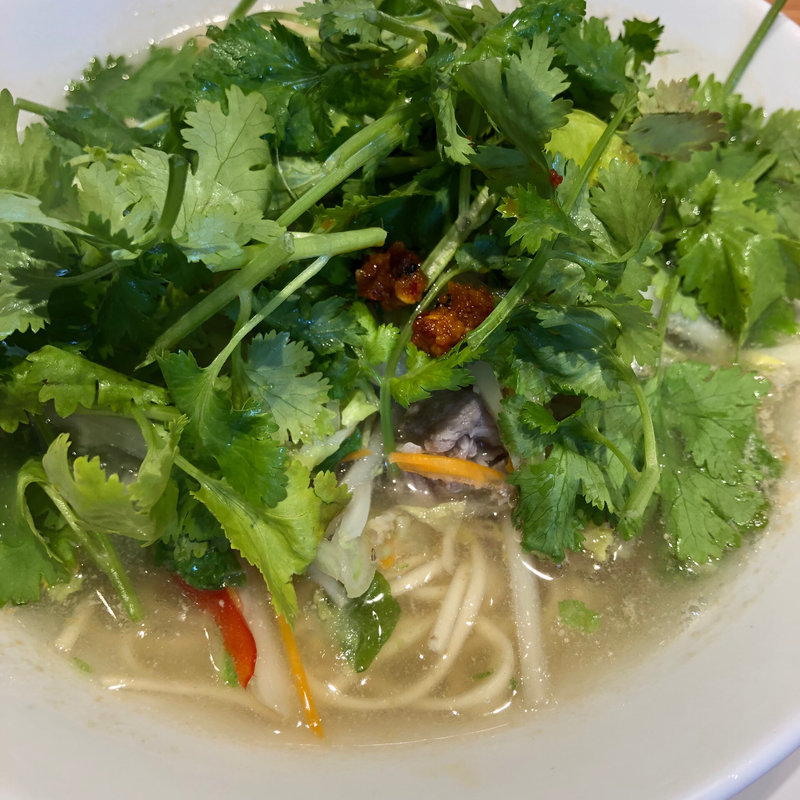 パクチー桶タン塩(桶狭間タンメン 共和店)