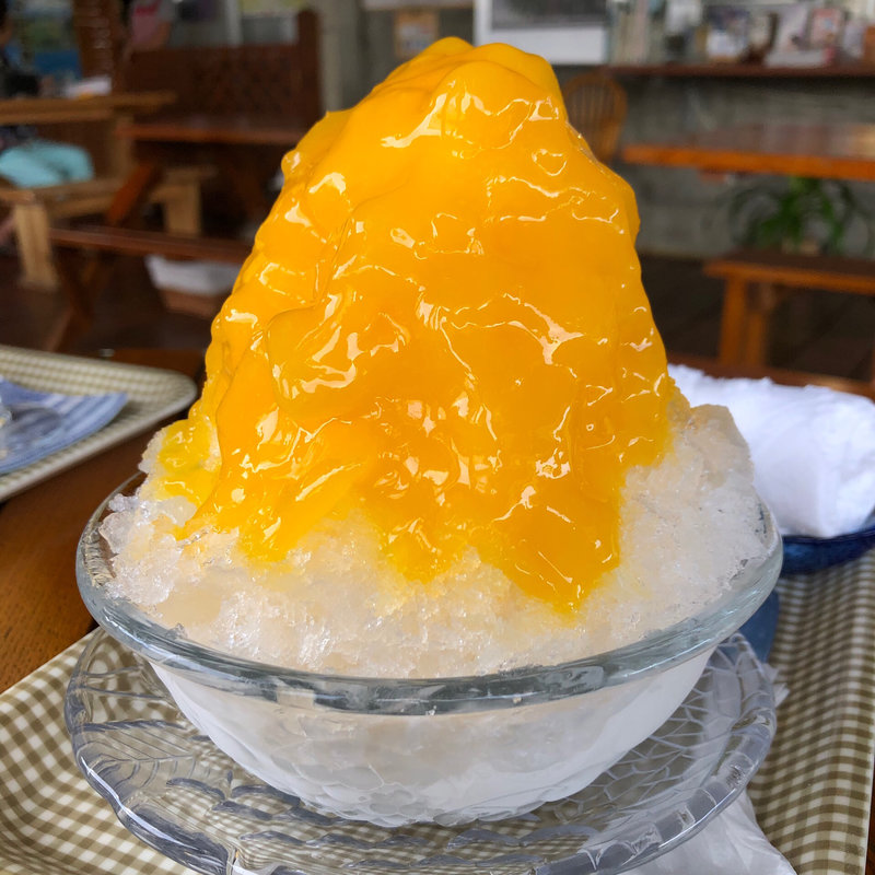 マンゴーかき氷(すくばりテラス )