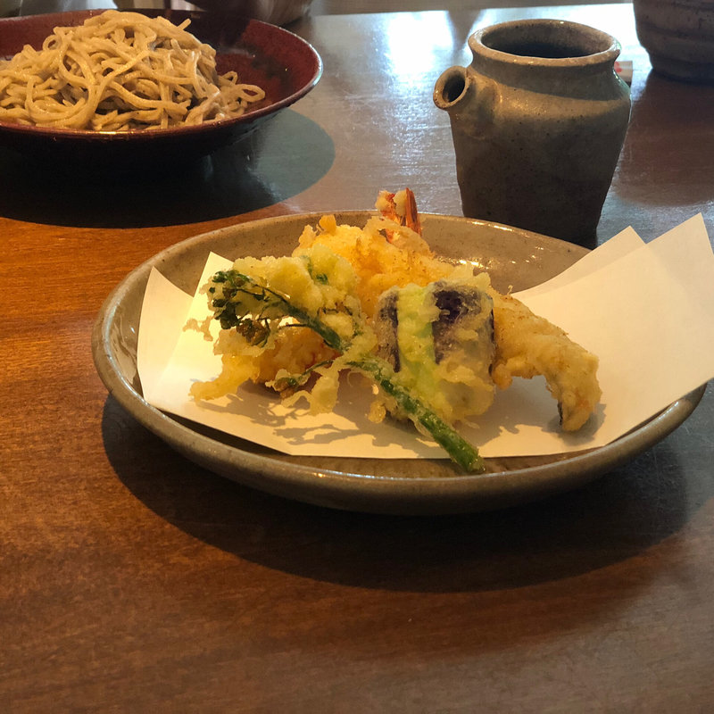 ランチ  天ざる(あんばい)