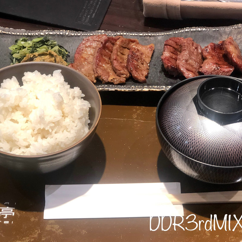 牛たん定食(青葉亭 仙台三越デリカ店 （あおばてい）)