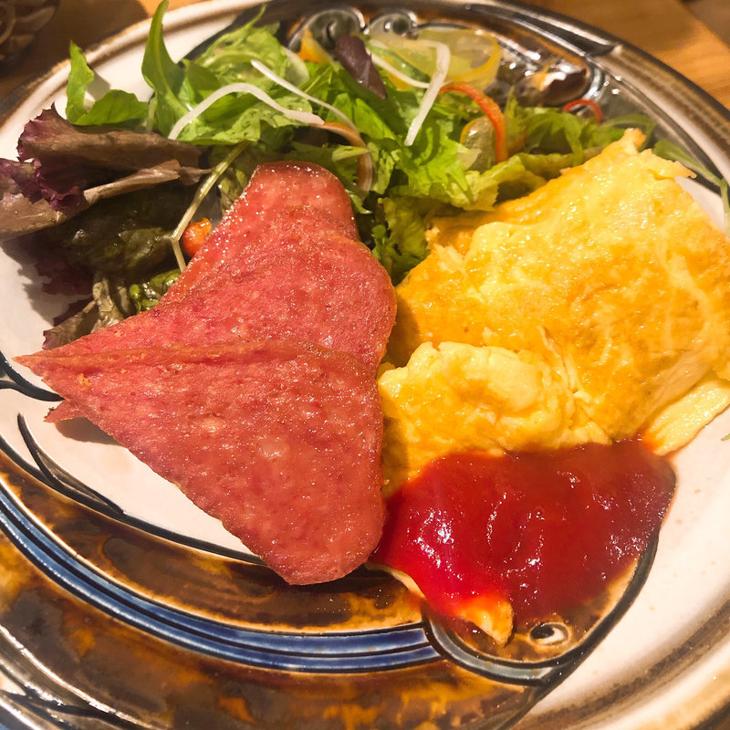 ポーク玉子(島唄居酒屋 喜山)