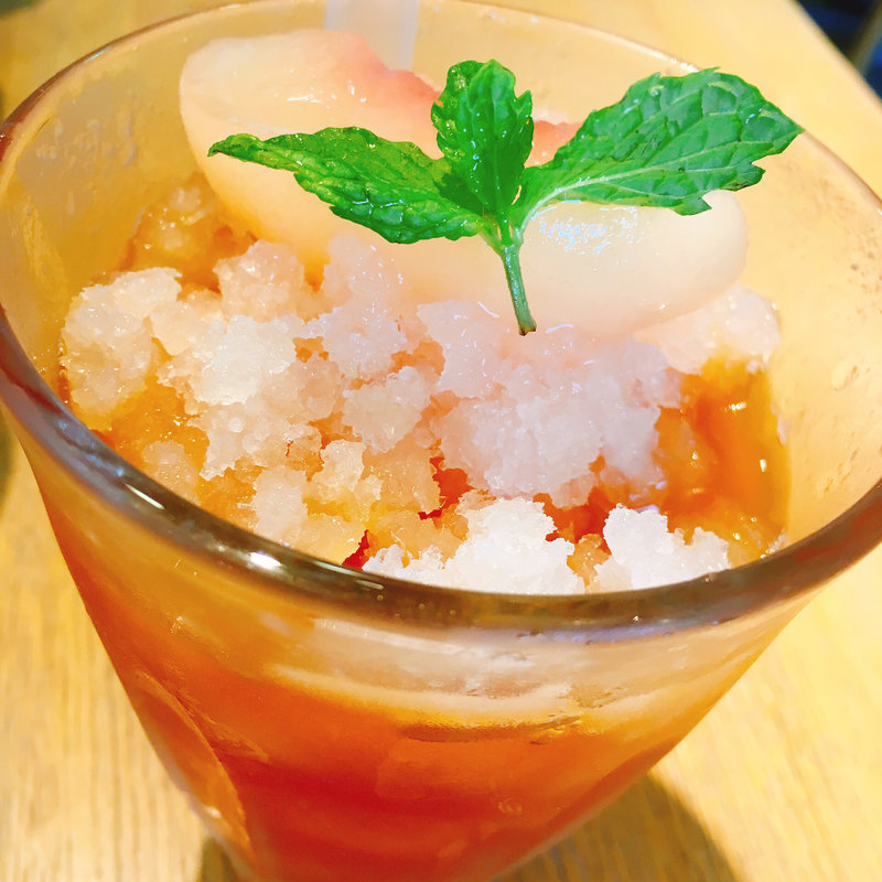 ピーチ&ルイボスのシャーベットティー(アフタヌーンティー・ティールーム ルミネ荻窪)