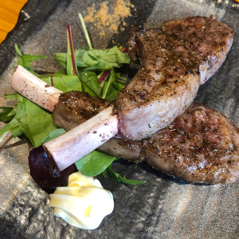 ラムチョップ(燈火)