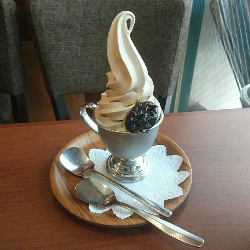 モカソフト(ミカド珈琲 日本橋本店)