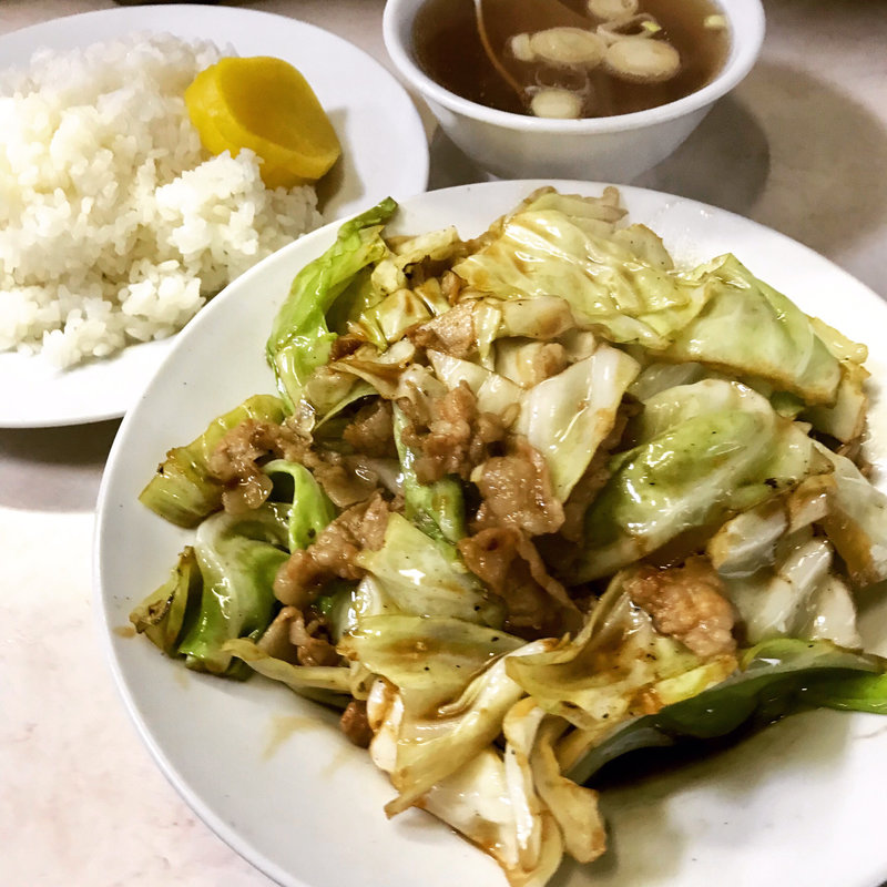 肉野菜いため(来々軒)