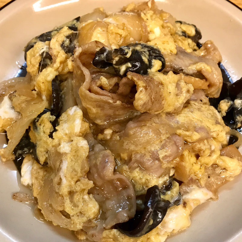 上キクラゲ炒め(はがくれ )