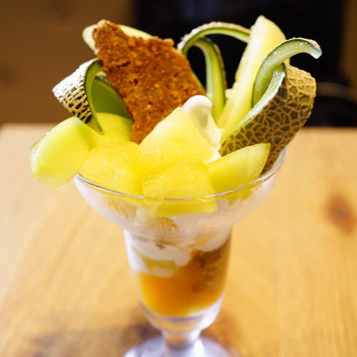 いばらきメロンのパフェ(IBARAKI sense イバラキセンス BARA