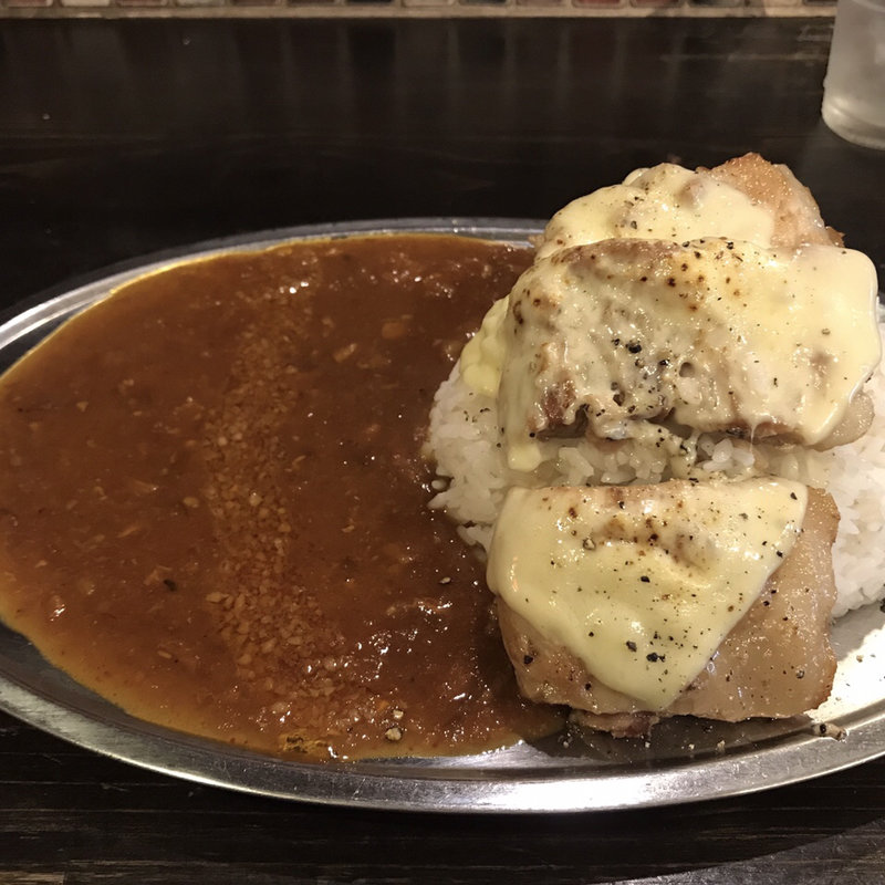カレー チャーシューチーズトッピング(カレーコンドル（Curry Condor）)