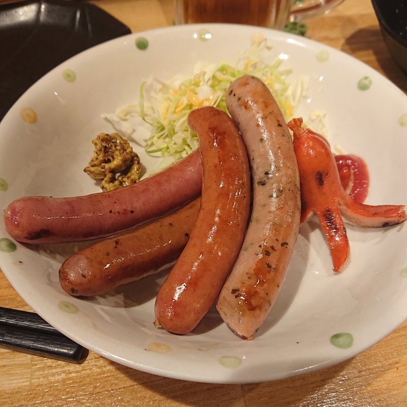 ソーセージ盛り合わせ(でこやTHE 関西)