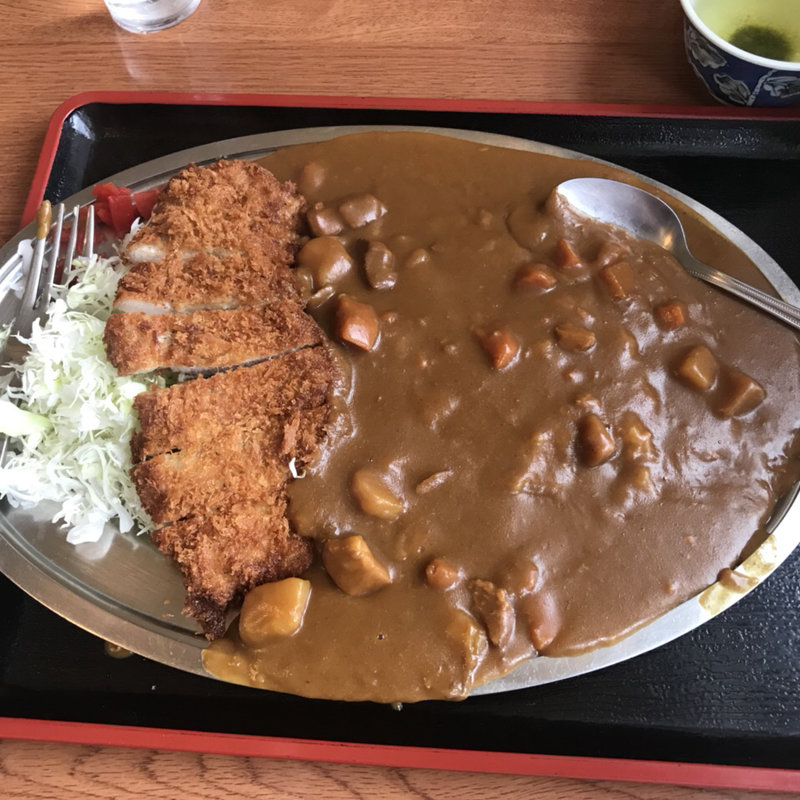 カツカレー(関英ドライブイン )
