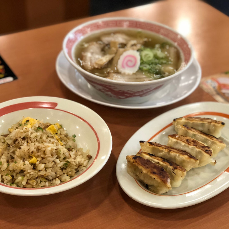 塩ラーメン よくばりなチャーハンセット(幸楽苑 長野中御所店 )