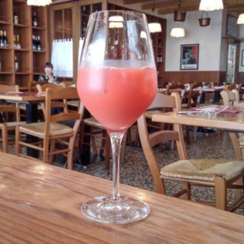 ブラッドオレンジジュース(銀座 レストラン Osteria Barababao(イタリアン/ワイン/ディナー))