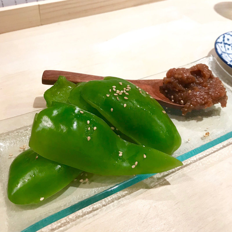 冷やしパリピーマン(赤ちょうちんバルタン)