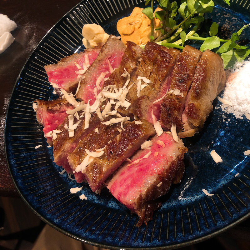 黒豚ステーキ(鹿児島県東千石町3-41)