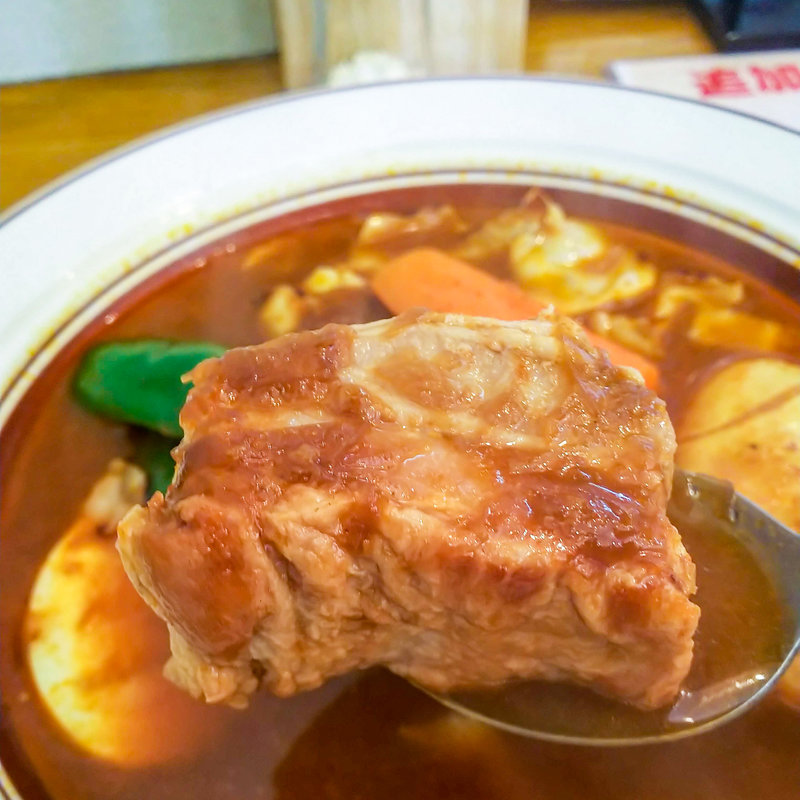 豚角煮スープカレー(スープカレー店 34)