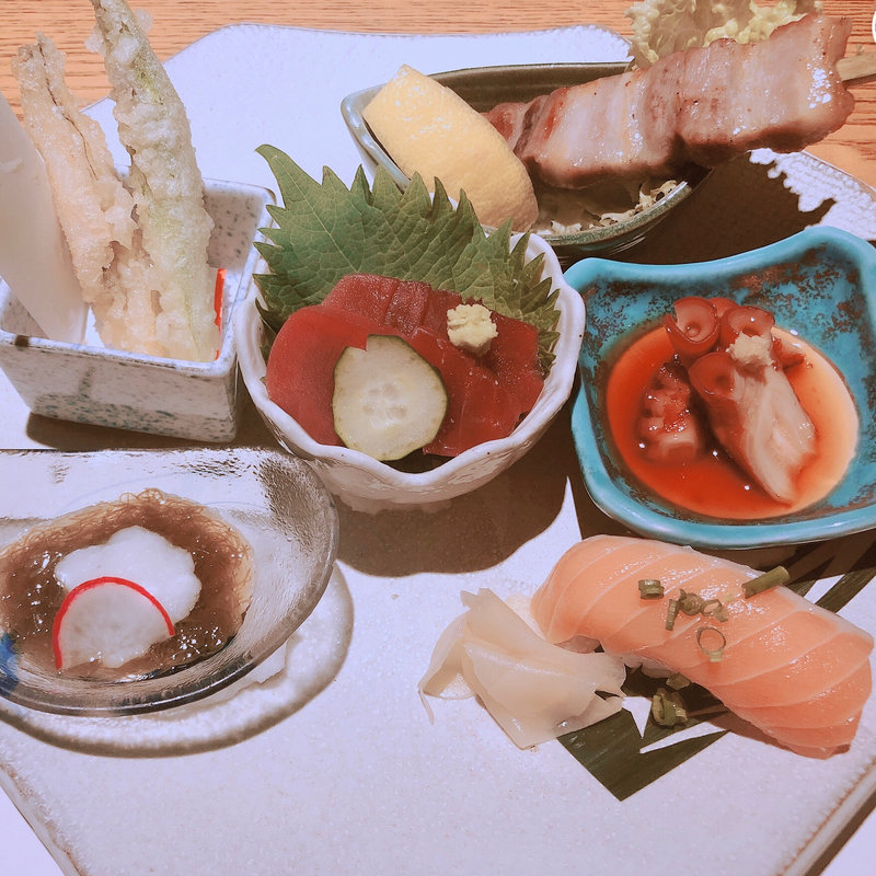 夏の八寸(炙屋 総本店)