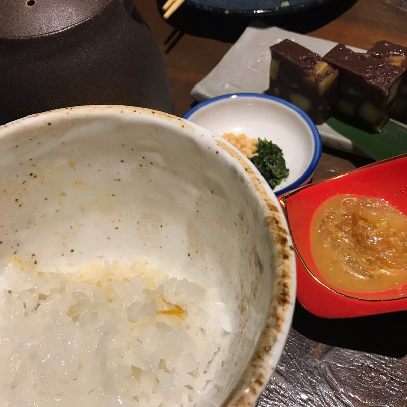 鯛茶漬け(別邸KOKORI)