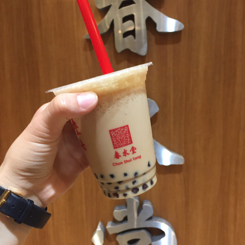 タピオカミルクティー(春水堂)