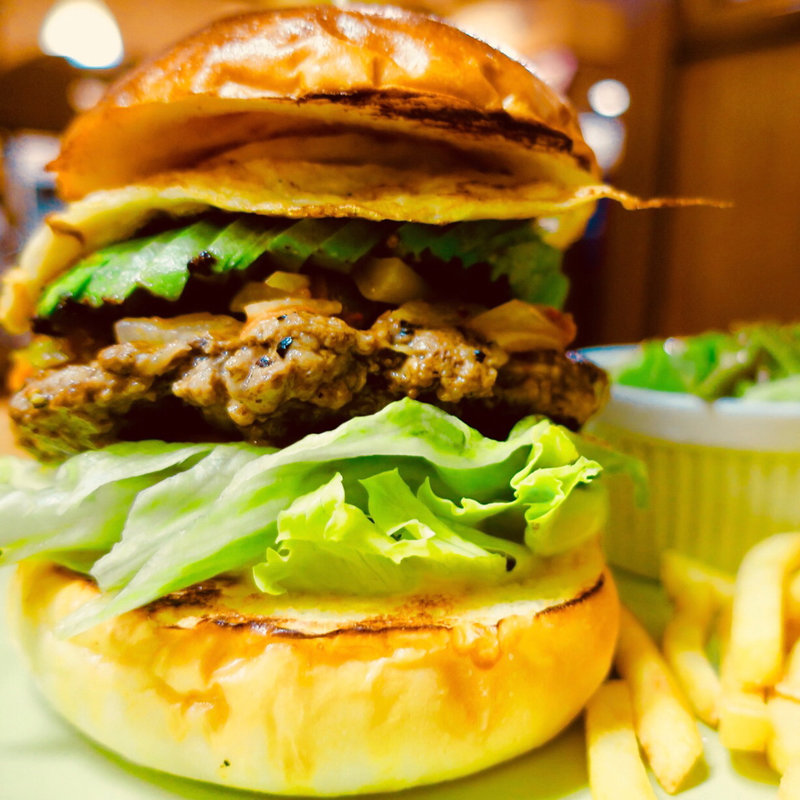 アボカドチーズサルサバーガー(香留壇)