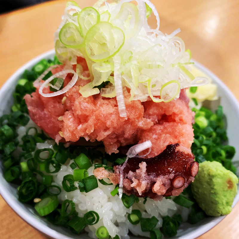 ミニねぎトロ丼(築地食堂源ちゃん 神保町店 )