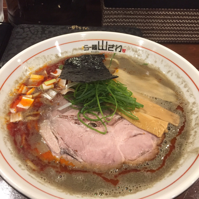 カラニボ(らー麺 山さわ)