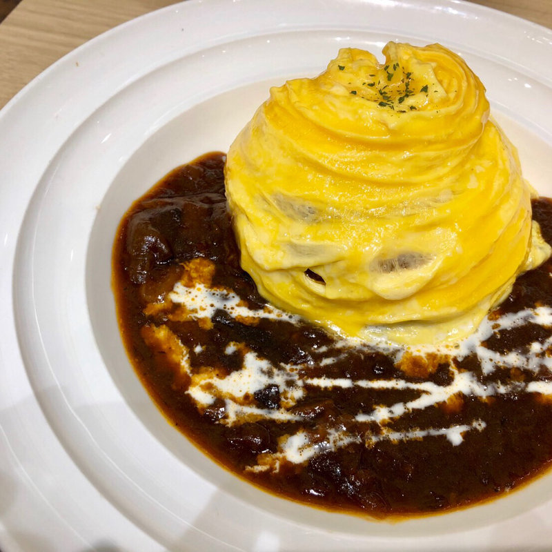 オムハヤシライス(北海道キッチン YOSHIMI 横浜店)