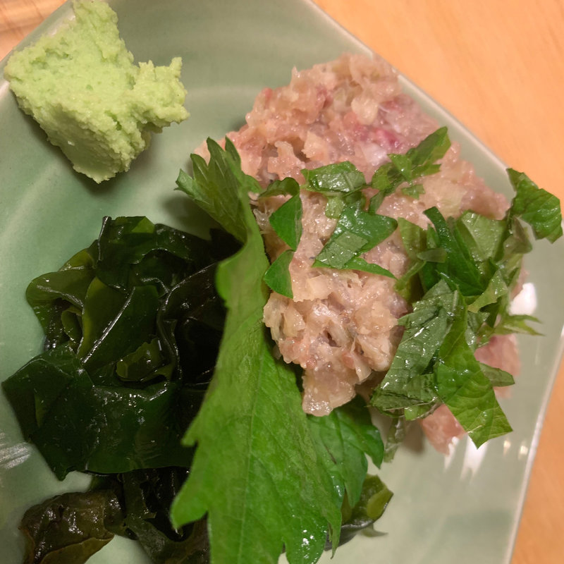 アジのなめろう(大露路)