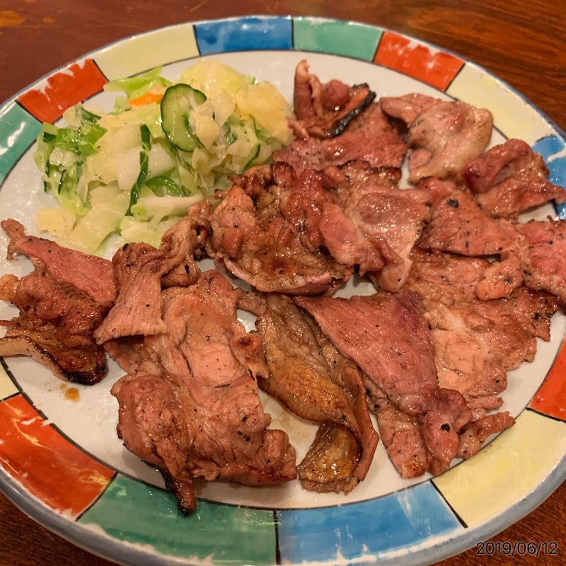 炭焼き定食（得盛）(炭火焼 松阪 )