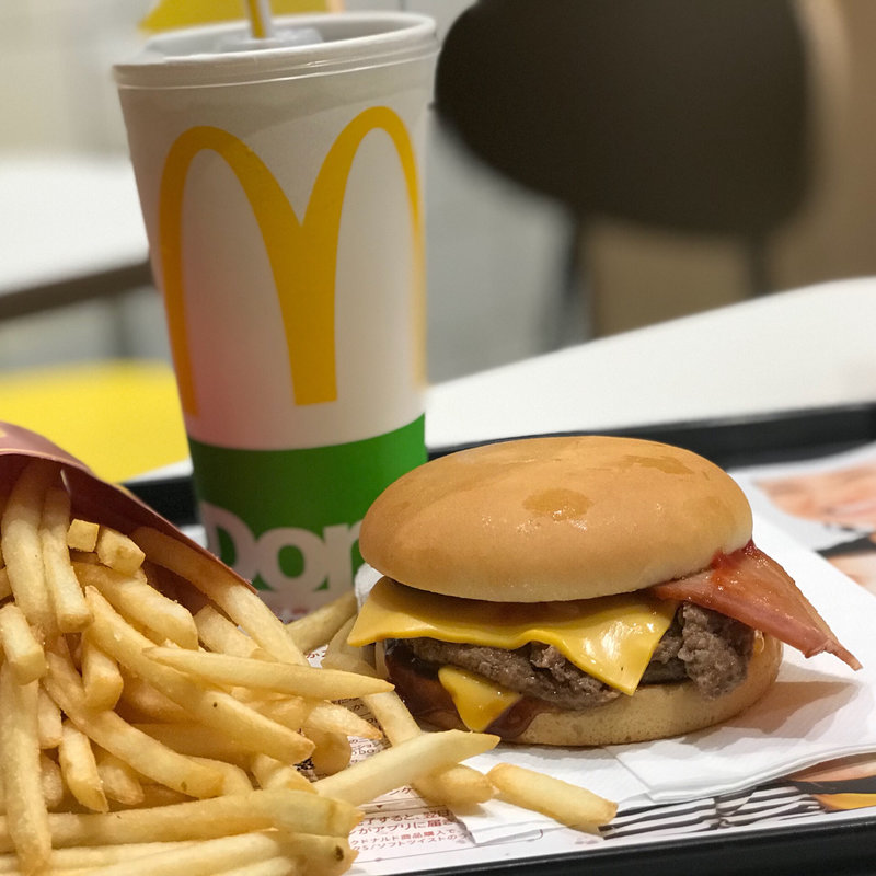 ベーコンダブチ「ヤグチ」Lセットクーポン券(マクドナルド 内環豊中店)